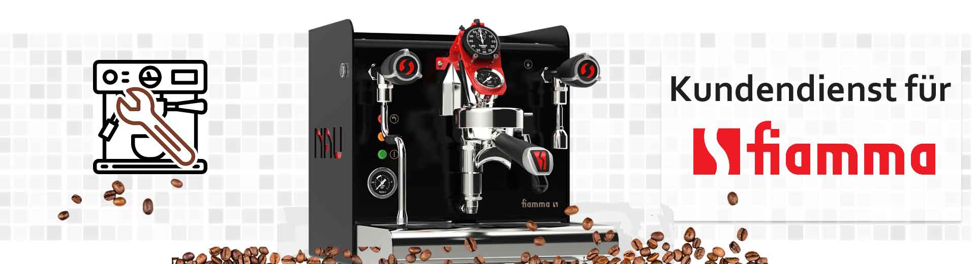 Fiamma Siebträger Reparatur Berlin