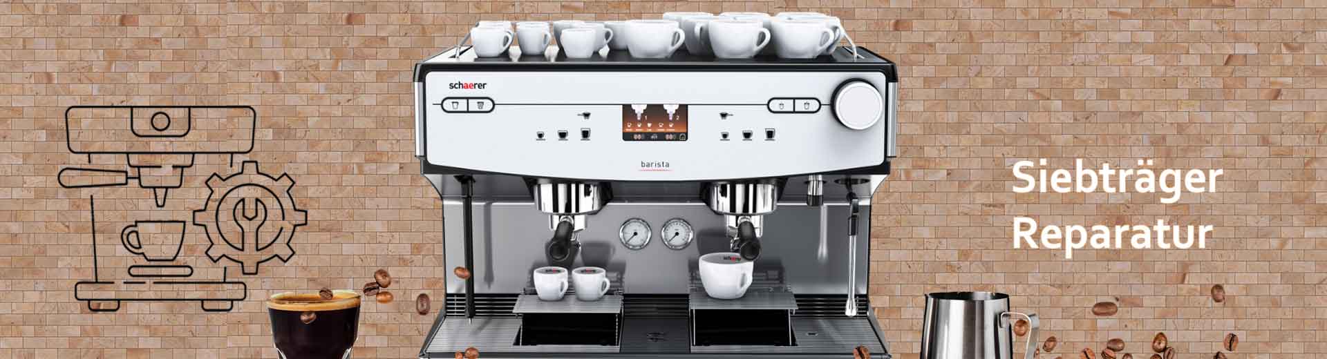 Kaffee-Siebträger Reparatur Berlin